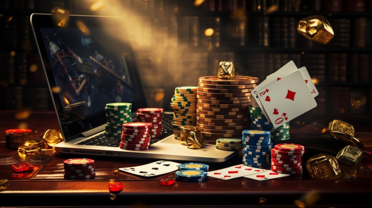 Sesi Bingo berlangsung Layar selama permainan Bingo dengan kartu yang ditandai dan angka yang ditampilkan